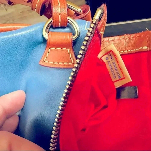 Doooney & BourkeāFlorentineĀ Leather Mini Zip Crossbody With Tassels - Picture 11 of 15